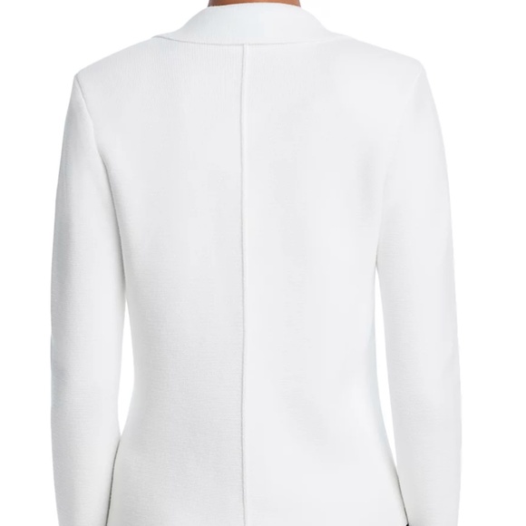 L'AGENCE Sofia Knit Blazer size XS in white - Picture 3 of 6